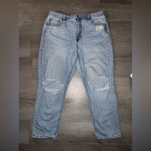 American Eagle Outfitters Light Blue High Rise Jeans